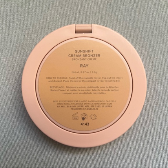 Ilia Sunshift Cream Bronzer in Ray - Picture 3 of 6